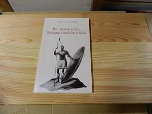 Imagen del vendedor de The Humanities in Africa/Die Geisteswissenschaften in Afrika a la venta por Versandantiquariat Schfer