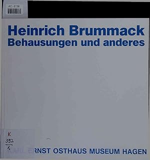 Seller image for Heinrich Brummack. Behausungen und anderes. 24.2. - 25.3.1979 for sale by Antiquariat Bookfarm