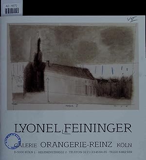 Seller image for Lyonel Feininger. Aquarelle und Holzschnitte. 21. Mrz bis 20. April 1987 for sale by Antiquariat Bookfarm