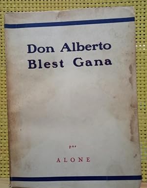 Don Alberto Blest Gana - Primera edición