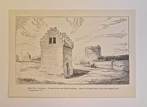 Hales Place, Tenterden Conduit House Engraving (1971 Reproduction)