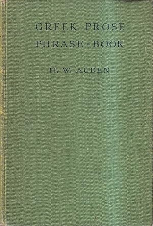 Greek prose phrase-book: based on Thucydides, Xenophon, Demosthenes, Plato