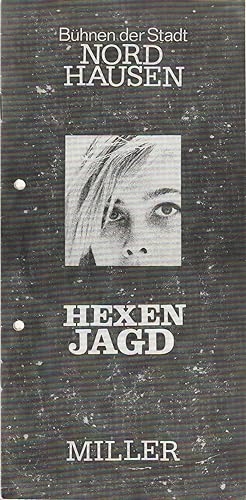 Seller image for Programmheft Arthur Miller HEXENJAGD Premiere 28. Oktober 1983 Spielzeit 1983 / 84 Heft 3 for sale by Programmhefte24 Schauspiel und Musiktheater der letzten 150 Jahre