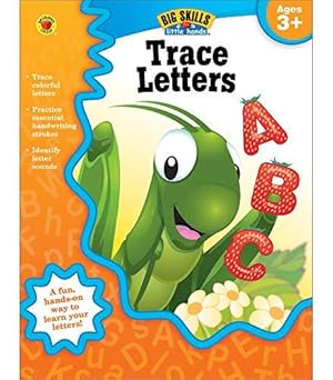 Seller image for Trace Letters, Ages 3 - 5 (Big Skills for Little Hands) for sale by WeBuyBooks