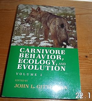 Seller image for Carnivore Behavior, Ecology and Evolution for sale by gpbrookes