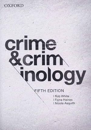 Seller image for Crime and Criminology 5e for sale by WeBuyBooks