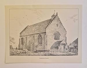 Smallhythe Church Engraving (1971 Reproduction)