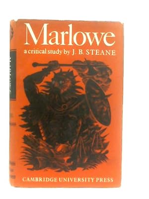 Immagine del venditore per Marlowe: A Critical Study venduto da World of Rare Books
