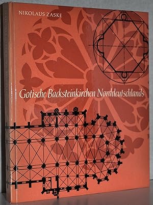 Gotische Backsteinkirchen Norddeutschlands zwischen Elbe und Oder. M. Abb. im Text u. a. 90 Tafn....