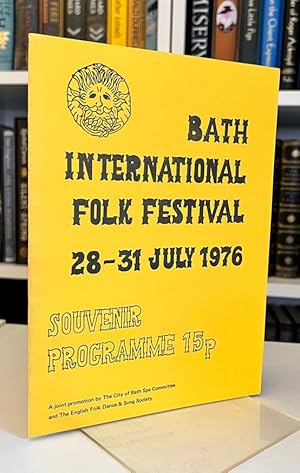 Souvenir Programme for Bath International Folk Festival 28-31 July 1976: Signed by The Ranchers