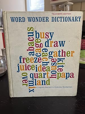 Seller image for Word Wonder Dictionary - Teacher's Edition for sale by Alicesrestraunt