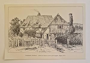 Swalelands, Penshurst Engraving (1971 Reproduction)