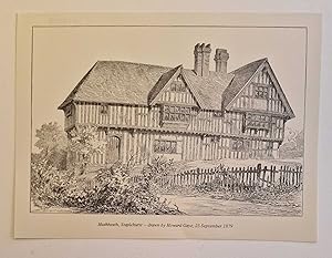 Hushheath, Staplehurst Engraving (1971 Reproduction)