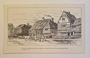 Chequers and Shakespeare House, Headcorn (1971 Reproduction)