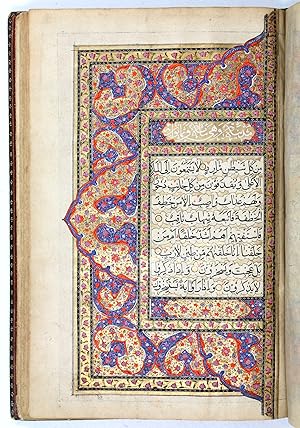 Seller image for Manuscript Qur'an. for sale by Antiquariat INLIBRIS Gilhofer Nfg. GmbH