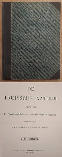 Image du vendeur pour De Tropische Natuur, VIII / 8e jaargang. mis en vente par Frans Melk Antiquariaat