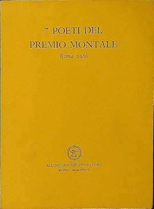 Bild des Verkufers fr Sette poeti del Premio Montale (Roma, 1986) zum Verkauf von Librodifaccia