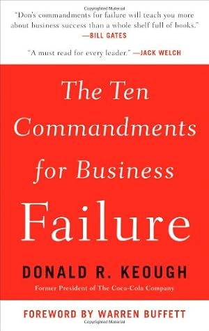 Seller image for The Ten Commandments for Business Failure for sale by ZBK Books