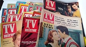 TV Mirror - T V Mirror and Disc News 60 issues from between 5th September 1953 Volume 1 No. 2 and...