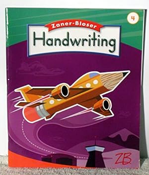 Seller image for Zaner Bloser Handwriting: Grade 4 for sale by ZBK Books
