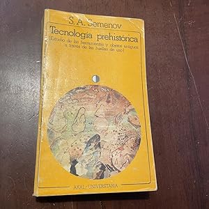 Immagine del venditore per Tecnologa prehistrica venduto da Kavka Libros