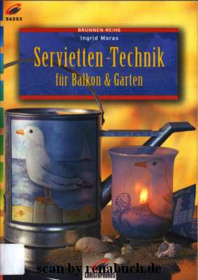 Servietten-Technik für Balkon & Garten