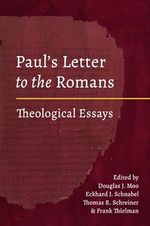 Bild des Verkufers fr Paul's Letter to the Romans : Theological Essays zum Verkauf von GreatBookPrices