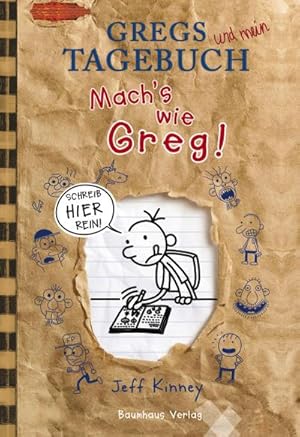 Immagine del venditore per Gregs Tagebuch - Mach's wie Greg! : Schreib hier rein! venduto da Smartbuy