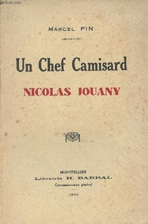 Imagen del vendedor de Un chef Camisard, Nicolas Jouany a la venta por Le-Livre