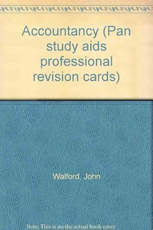Seller image for Revision Cards:Accountancy (Pan study aids professional revision cards) for sale by WeBuyBooks 2