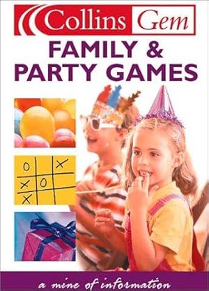 Bild des Verkufers fr Collins Gem    Family and Party Games zum Verkauf von WeBuyBooks 2