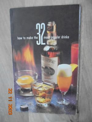 Seller image for How to make the 32 most popular drinks for sale by Les Livres des Limbes