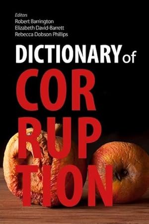 Imagen del vendedor de Dictionary of Corruption a la venta por AHA-BUCH GmbH