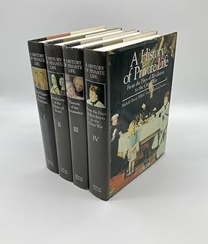 Bild des Verkufers fr A History of Private Life 4/5 Volume Incomplete Set zum Verkauf von True Oak Books