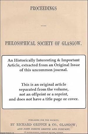 Seller image for On the Training of Architectural Students. This is an original article from the Proceedings of the Glasgow Philosophical Society, 1888. for sale by Cosmo Books