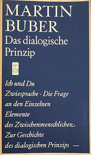 Seller image for Das dialogische Prinzip for sale by Antiquariaat Schot