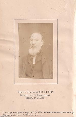 Seller image for On an Automatic Photo-Printing Machine. This is an original article from the Proceedings of the Glasgow Philosophical Society, 1886. for sale by Cosmo Books