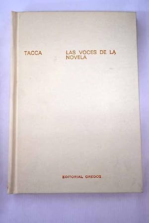 Bild des Verkufers fr Las voces de la novela zum Verkauf von Alcan Libros