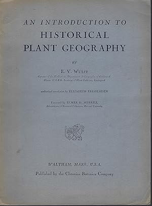 An Introduction to Historical Plant Geography