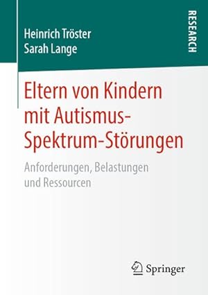 Immagine del venditore per Eltern von Kindern mit Autismus-Spektrum-Strungen venduto da Rheinberg-Buch Andreas Meier eK