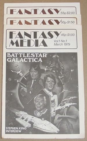 Seller image for Fantasy Media, three issues: vol.1 no.1 & 3, vol.2 no.3 for sale by Nigel Smith Books