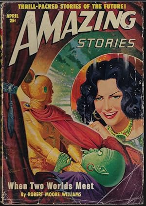 Imagen del vendedor de AMAZING Stories: April, Apr. 1950 a la venta por Books from the Crypt
