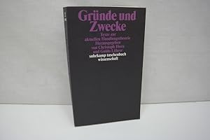 Seller image for Grnde und Zwecke: Texte zur aktuellen Handlungstheorie (= Suhrkamp Taschenbuch Wissenschaft, Band 1950) for sale by Antiquariat Wilder - Preise inkl. MwSt.