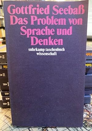 Das Problem von Sprache und Denken. (stw 279)