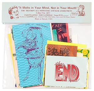 "It Melts in Your Mind, Not in Your Mouth:" The Destroy All Monsters Sticker Assortment (Two Packs)