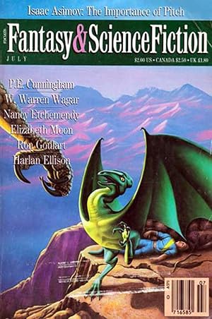 Immagine del venditore per The Magazine of Fantasy & Science Fiction July 1989 venduto da Kayleighbug Books, IOBA