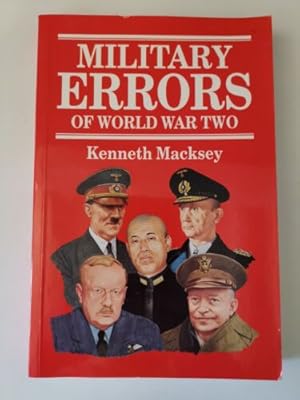Imagen del vendedor de Military Errors Of World War Two a la venta por Books.Unlimited