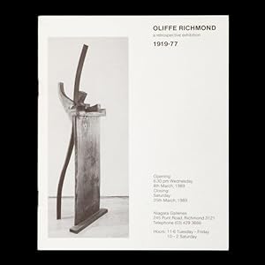 Seller image for Oliffe Richmond : a retrospective exhibition 1919-77 for sale by Douglas Stewart Fine Books