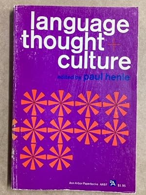Seller image for Language, Thought and Culture. for sale by Plurabelle Books Ltd