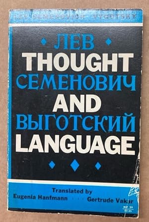 Thought and Language.